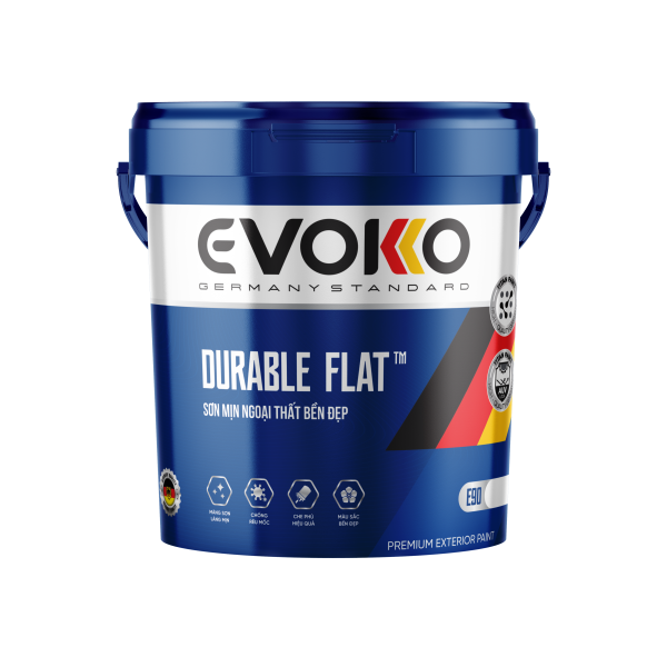 Alternative view of EVOKO DURABLE FLAT™- SƠN NGOẠI THẤT MỊN BỀN ĐẸP