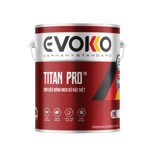 EVOKO TITAN PRO™ – SƠN TITAN MEN SỨ ĐẲNG CẤP ĐỨC