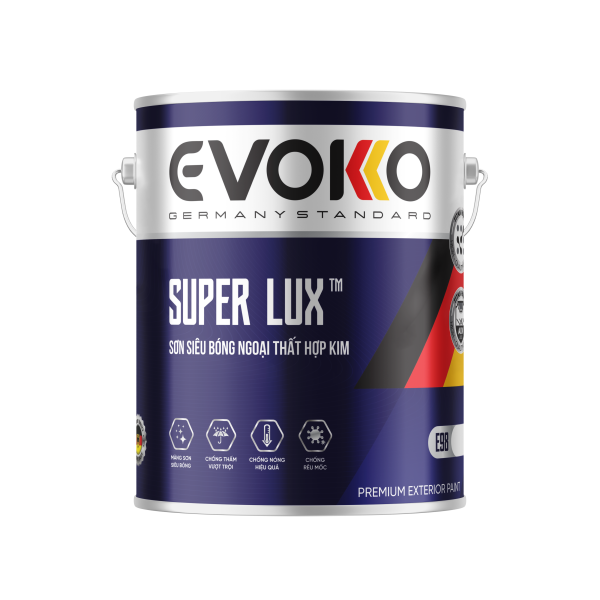 EVOKO SUPER LUX™ – SƠN SIÊU BÓNG HỢP KIM NGOẠI THẤT