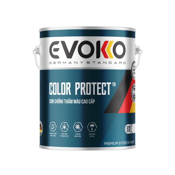 EVOKO COLOR PROTECT™ - SƠN CHỐNG THẤM MÀU CAO CẤP