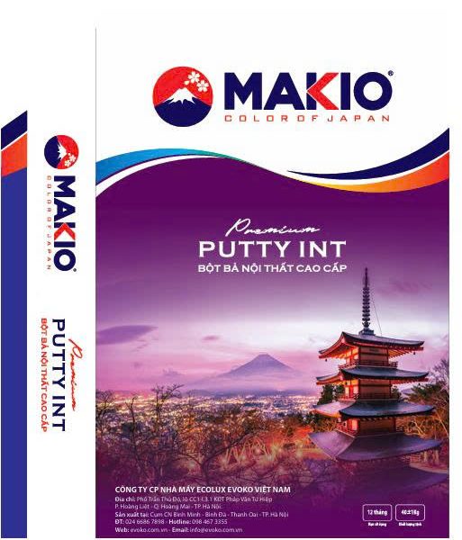 Bột bả nội thất cao cấp Putty Int